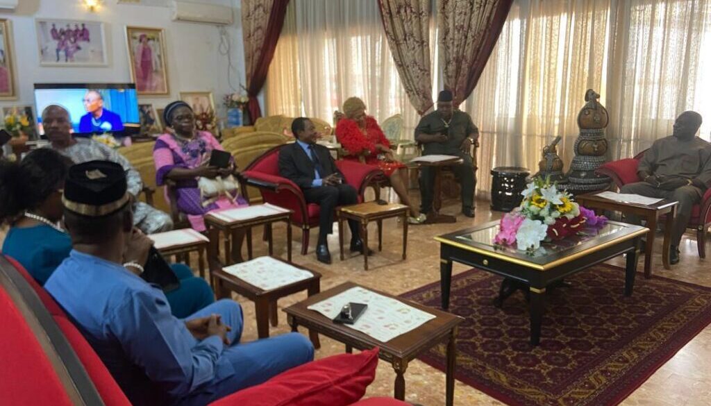 MAYORS of Momo Division this April 2025, converged at the Yaounde residence of H.E Minister Justice Mbah Acha Rose Fomundam.