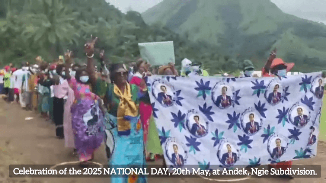 Celebration of the 2025 NATIONAL DAY, 20th May, at Andek, Ngie Subdivision