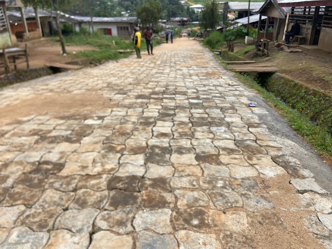 Concreting and paving of some streets are ongoing.