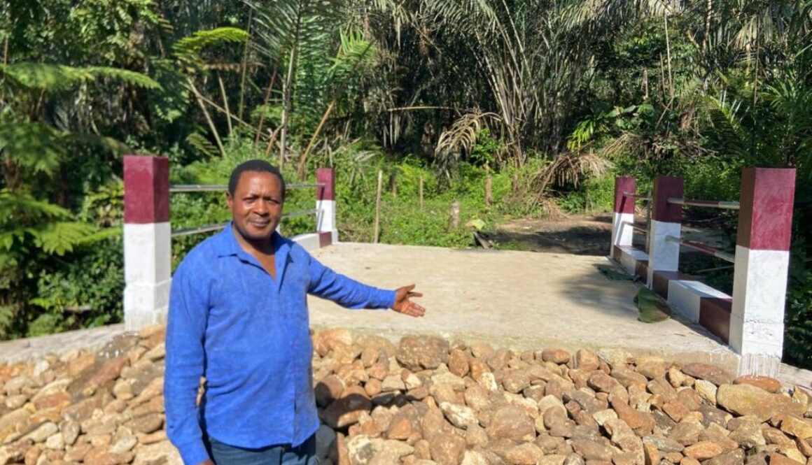 Mayor Ubangoh keeps connecting more communities in Andek municipality