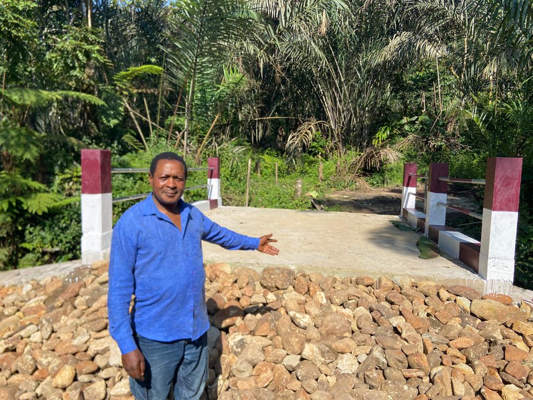 Mayor Ubangoh keeps connecting more communities in Andek municipality