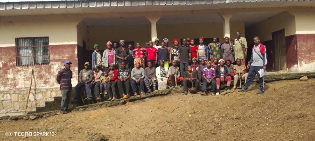 Clean up campaign at the Esaw Catholic Health Center