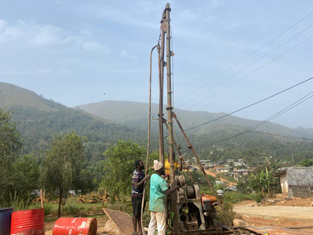 DRILLING OF BOREHOLES IN ANDEK MUNICIPALITY.