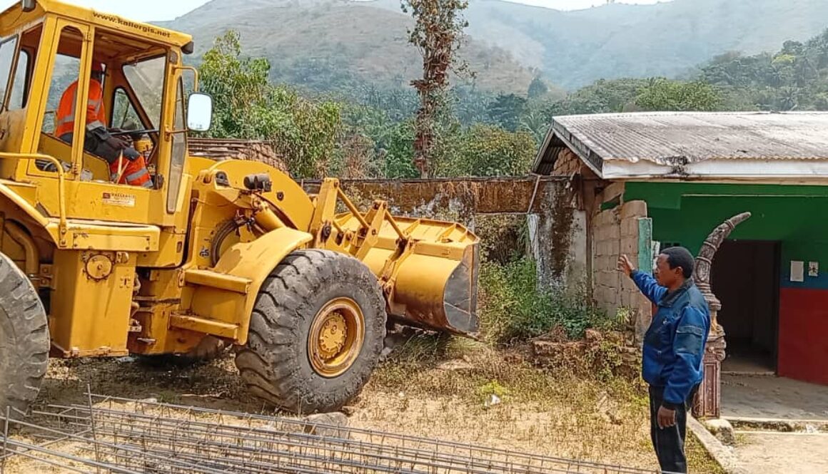 Effective construction work underway in the TEZE.