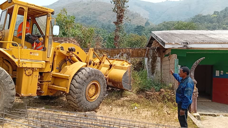 Effective construction work underway in the TEZE.