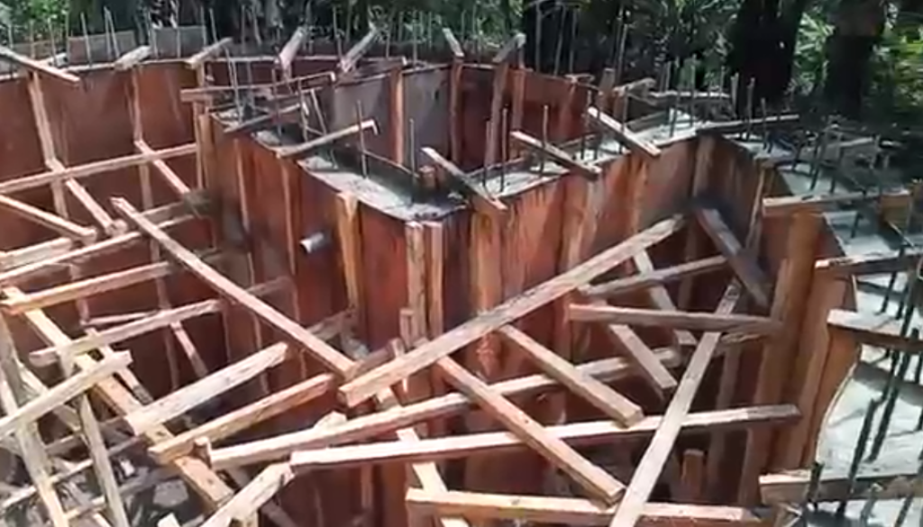 Construction of the Abebung Water scheme