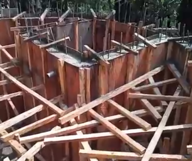 Construction of the Abebung Water scheme