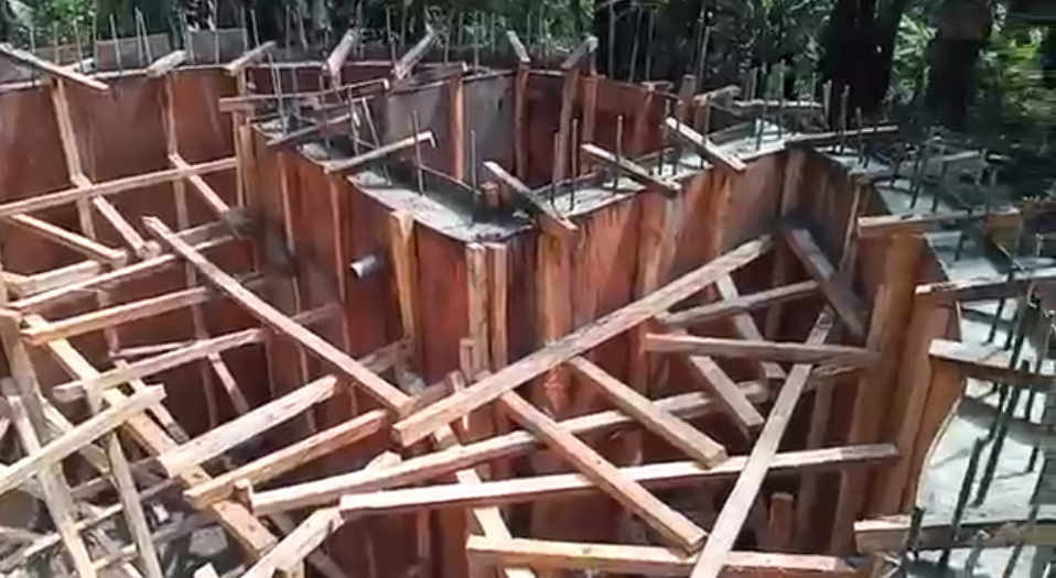 Construction of the Abebung Water scheme