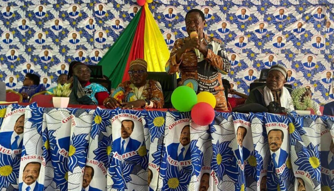 The people of Ngie celebrate the 41st anniversary of the CPDM in grand style.