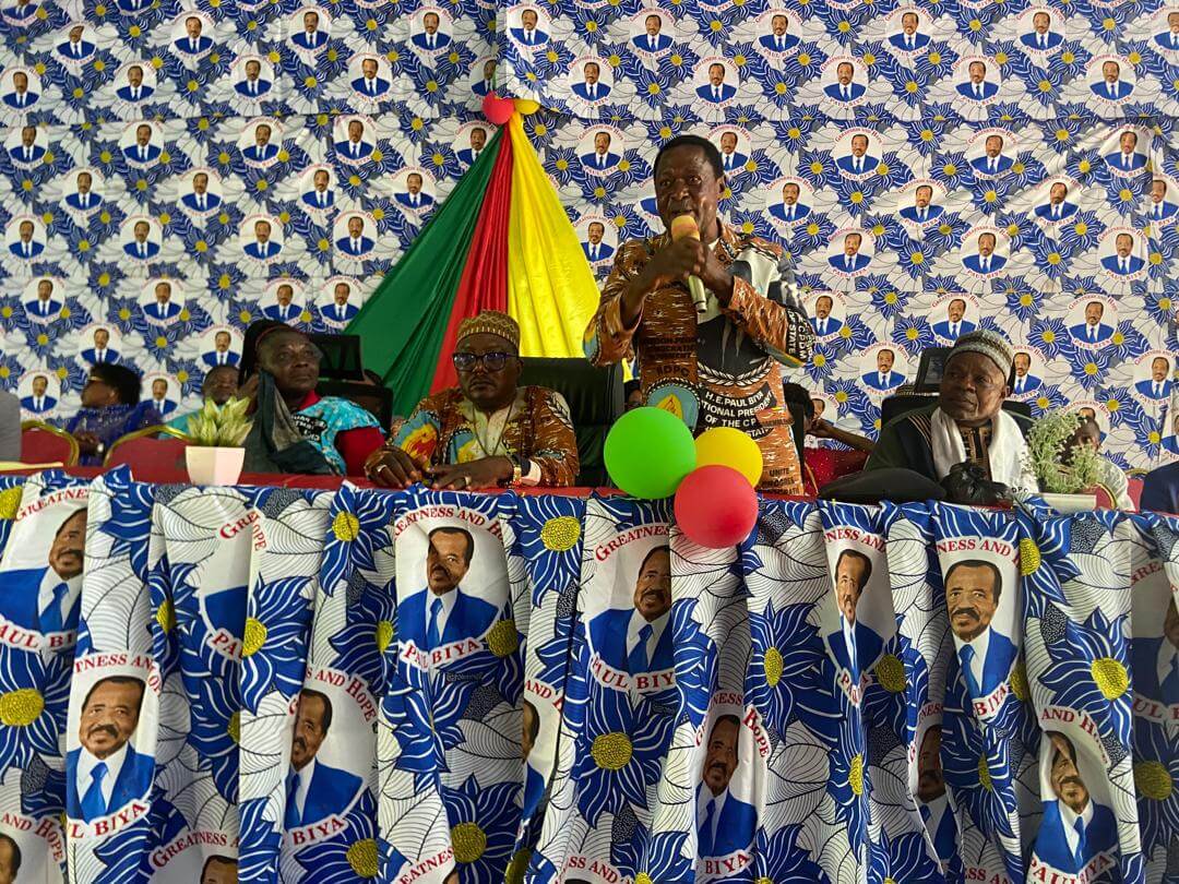 The people of Ngie celebrate the 41st anniversary of the CPDM in grand style.