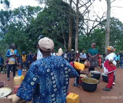 LORD MAYOR UBANGOH HELLY COMMISERATES WITH BEREAVED FAMILY OF MA REGINA APONG IN BONANYANG